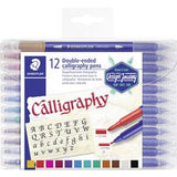 Quantore Kalligraphiestift Duo Point – 12 Farben