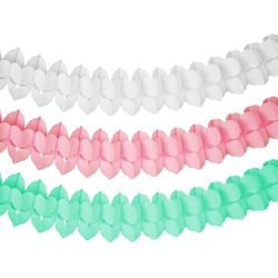 Girlande papstar 85669 pastell365 cm sortiert