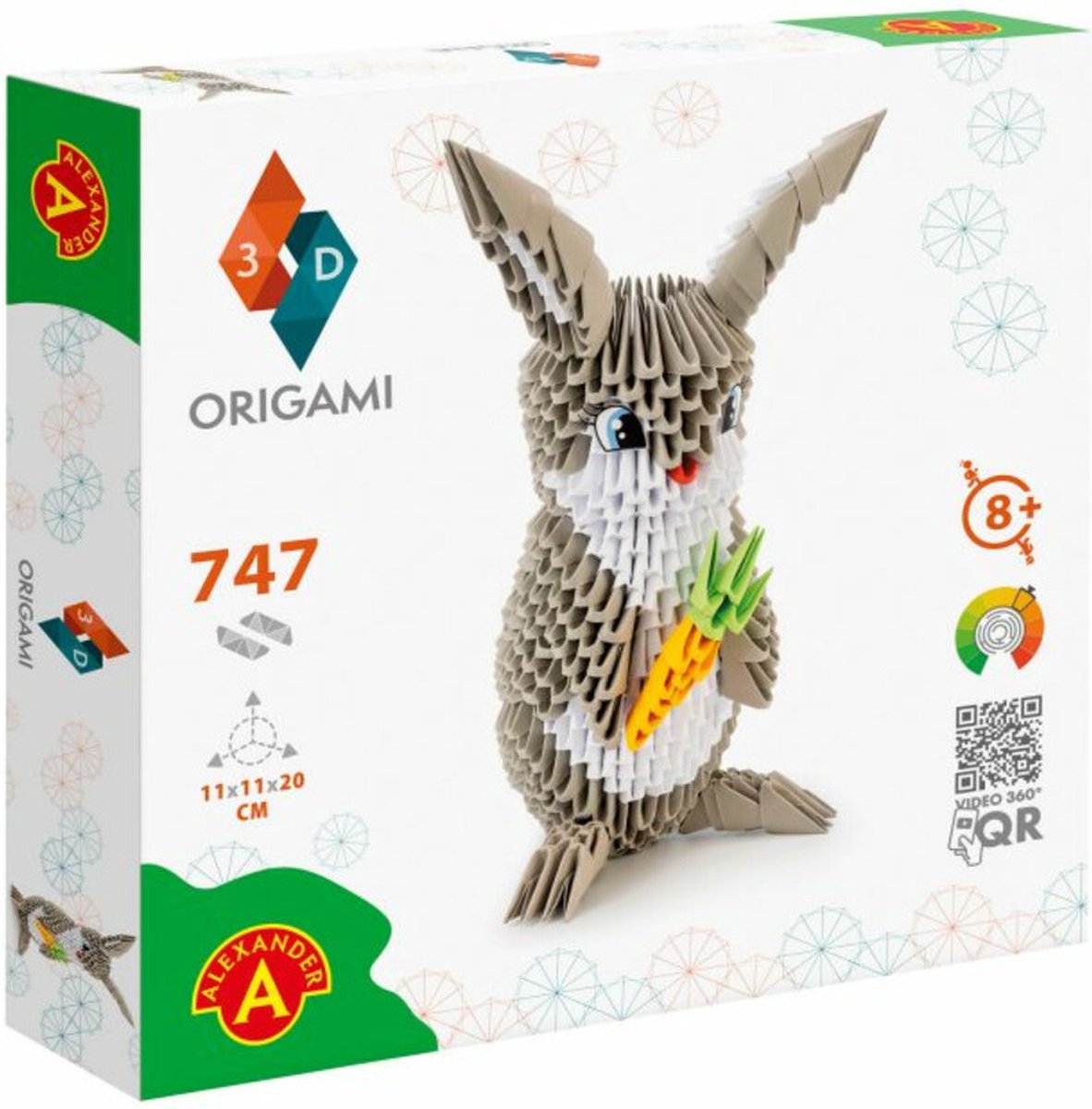 Selecta Origami 3D Rabbit, 747DLG.
