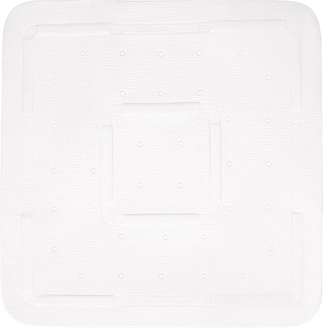 Differnz tutus anti-slip inlegmat douche 55x55cm wit