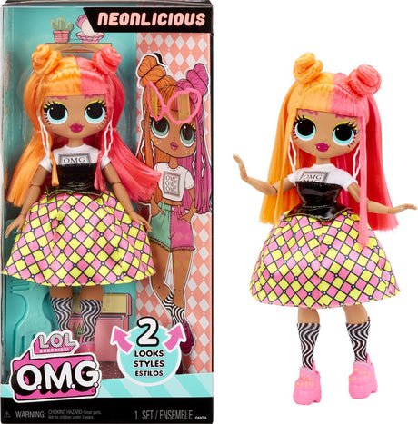 Lol. Überraschung! OMG Hos Puppe – 25 cm – neonlicious