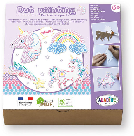 Aladine Dot Painting Set – Einhorn