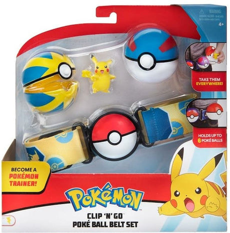 Pokémon Pokemon - Clip 'n' Go Pokéball-Gürtelset Welle 7 (1 aus Sortiment)