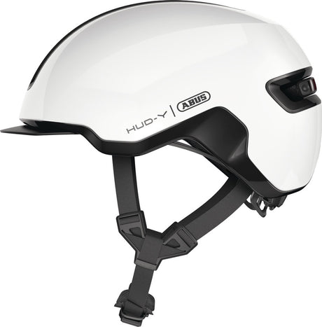 Abus-Helm Hud-y Shiny White M 54-58 cm