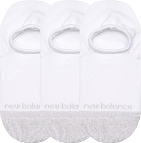 New Balance Active Invisible No Show Socken Unisex Sportsocken – Weiß
