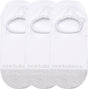 New Balance Active Invisible No Show Socken Unisex Sportsocken – Weiß