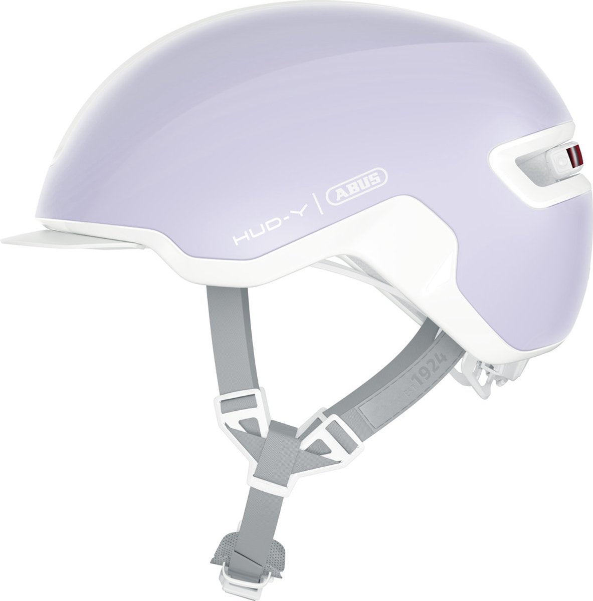 Abus hud-y Fahrradhelm reiner Lavendel