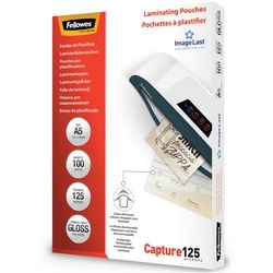 Fellowes Laminiertaschen 53073 125 Mikron A5