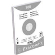Karteikarten Exacompta 10208e, weißes Papier