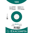 Karteikarten Exacompta 10802x weißes Papier