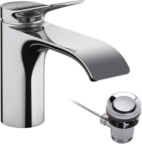 Hansgrohe Vivinis 1-Griff-Waschtischarmatur - 80 mit Ablaufgarnitur - Hochglanzchrom