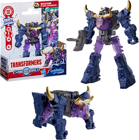 Transformers Cyberworld Energon Surge Megatron Cyber ​​Changers – Actionfigur