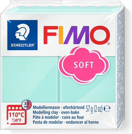 Fimo® weich, Minze, 57 gr 1 Box