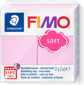 Fimo weiche Modelliermasse 57 g hellrosa