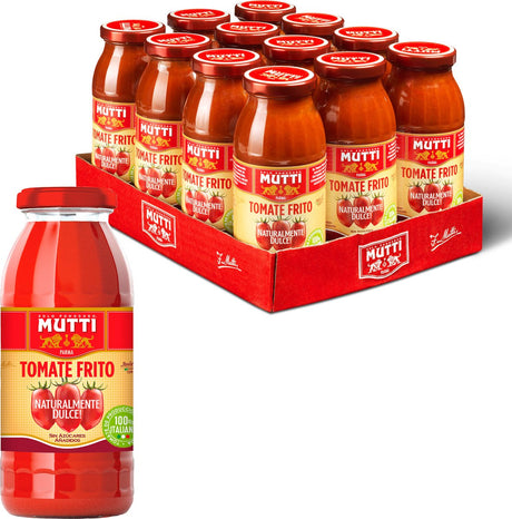 Mutti tomate frito Tomatensauce – 12 x 300 Gramm