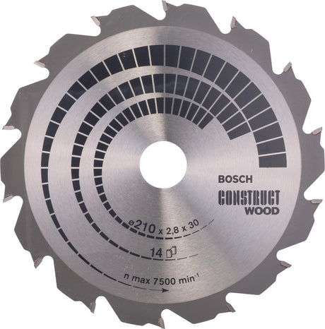 Bosch cirkzb constr. Holz 210x30x2,8 14t fwf