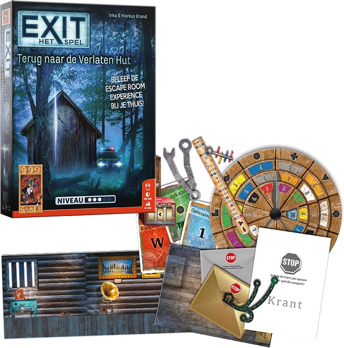 999games 999 Spiele – Ausgang – zurück zur verlassenen Hütte – Denksportaufgabe – Escape-Room-Spiel