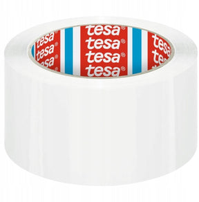 Tesa verpakkingstape wit 48mm x 66m - sterk en betrouwbaar