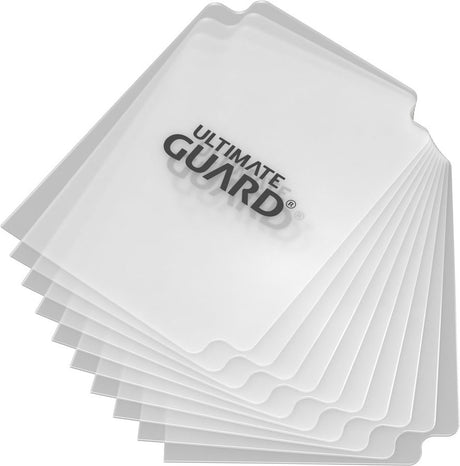 Ultimate Guard-Kartenteiler in Standardgröße (10) – transparent