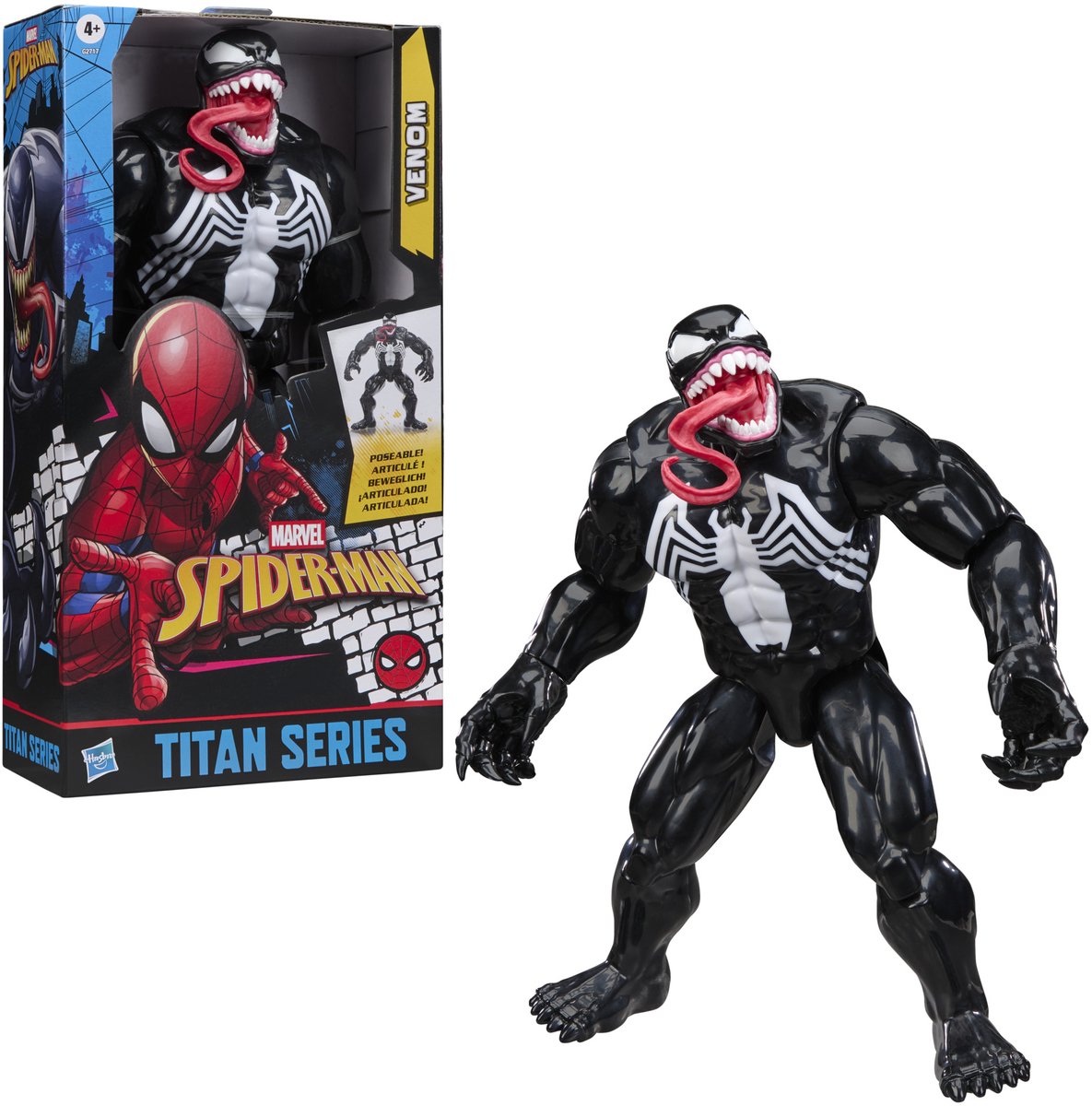 Hasbro Marvel Spider-Man Titan Series Venom Spielfigur