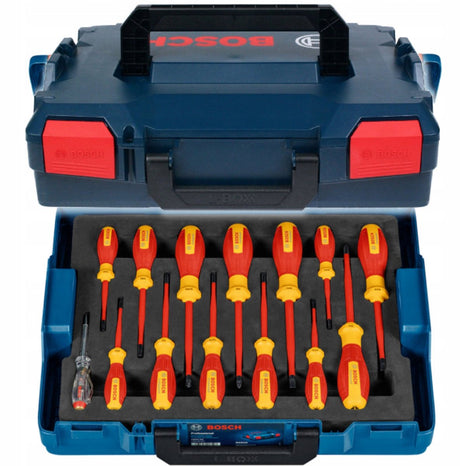 Bosch Profi-Schraubendreher-Set VDE SL PH PZ TX 14-teilig – 1600a02nf9