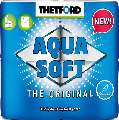 Thetford – Aqua Soft Toilettenpapier – 4 Rollen