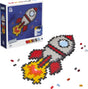 Plus-Plus-Puzzle nach Zahlen Rakete 500 Teile 3930 – Puzzle und Bauspielzeug in einem – ab 5 Jahren