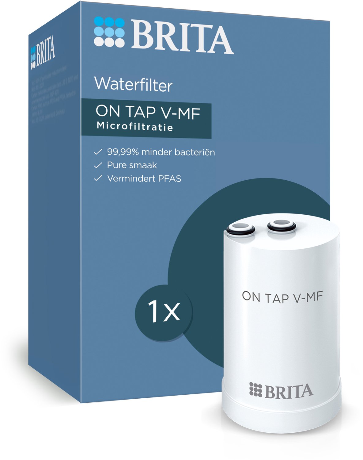 Brita On Tap V-Filter – 1 Filter (600 l) – reines Trinkwasser, reduziert Bakterien, Chlor und Blei