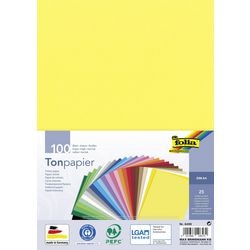 Bastelpapier Folia A4 130 g m² Farbsortiment 100 Blatt