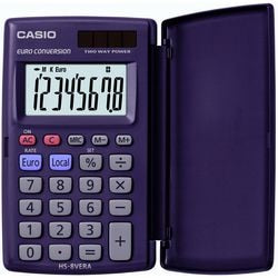 Casio zakrekenmachine hs-8ver grijs