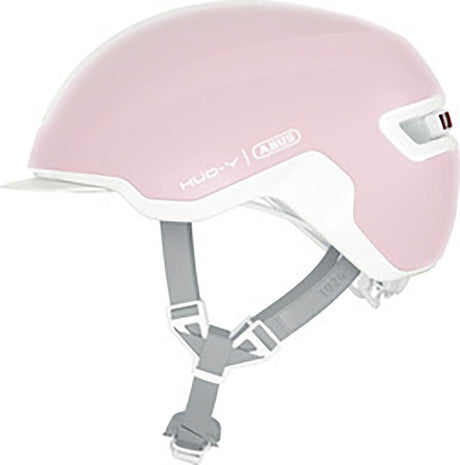 Abus Fahrradhelm Hud-y Pure Rose M – 54–58 cm – Pink – geeignet für den Einsatz auf Elektrofahrrädern – Stadtfahrrädern – 300 g