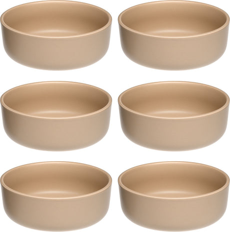 Leonardo Roma Schüssel 16cm Aprikose - Set 6