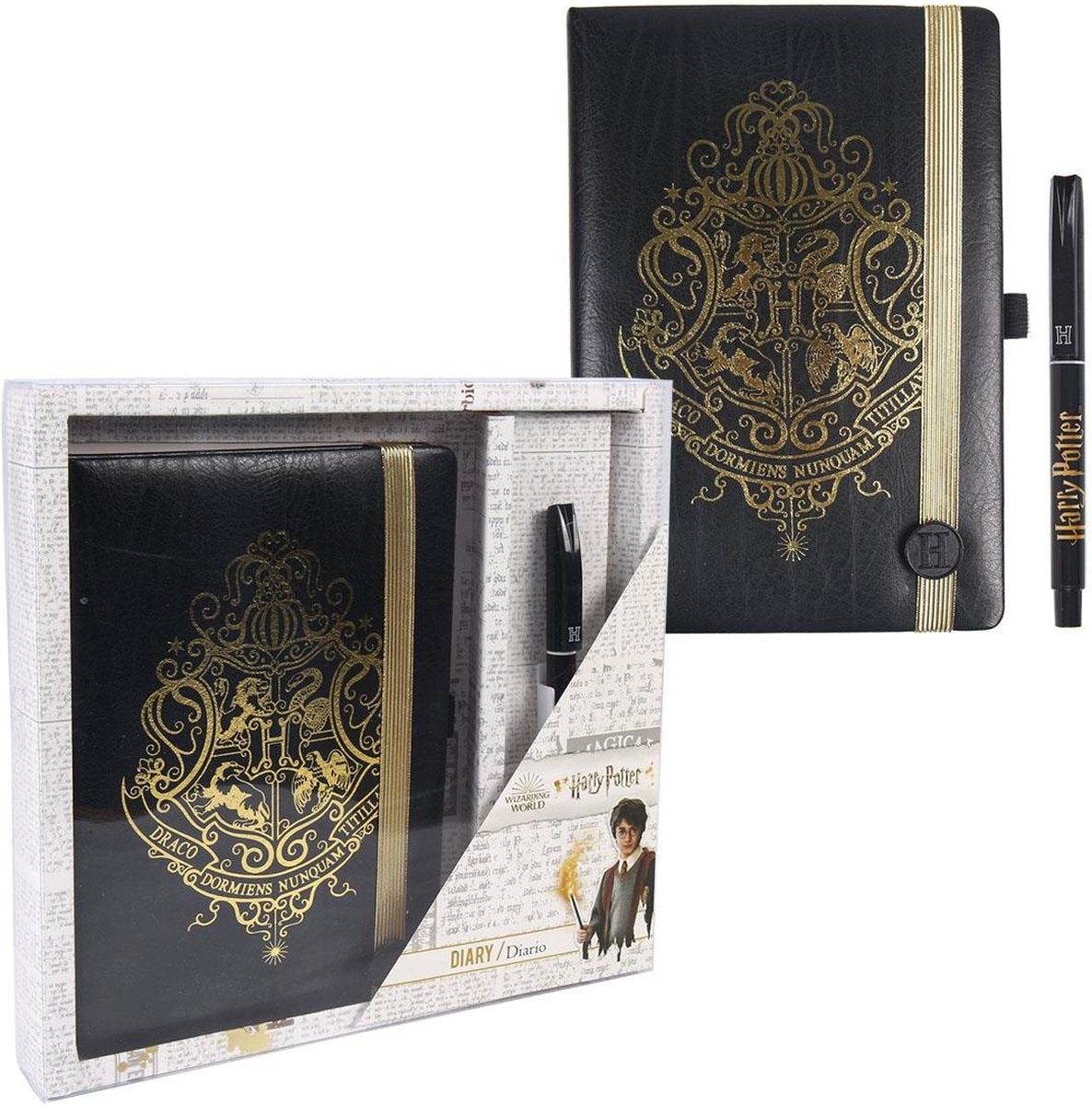 Harry Potter Warner Bros. Schreibset – Stift und Heft