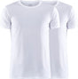Craft Core Dry Tee Multi 2-Pack M Herren-Thermoshirt – Weiß