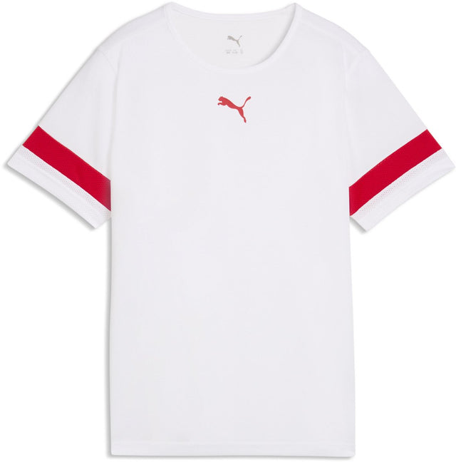 Puma Individualrise Jersey Jr Jungen Sportshirt – weiß-rot