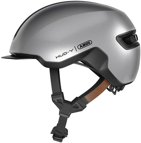 Abus Helm Hud-Y Glanz Silber S 51-55cm