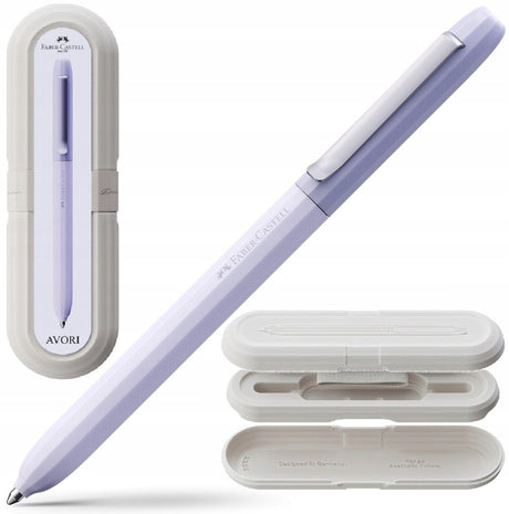 Faber-Castell Avori Kugelschreiber – blaue XB-Tinte – luxuriöse Geschenkverpackung