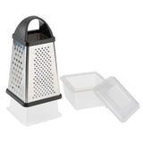 Westmark Reibe 13x13,6x25 cm Edelstahl schwarz