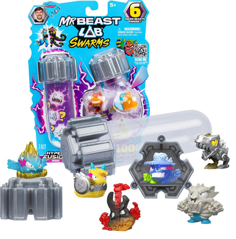 Moose Toys Mrbeast Swarms Fusion Pod Serie 3 - 6 Stk.