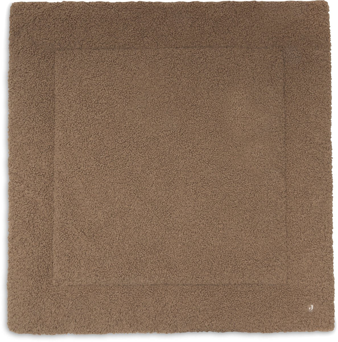 Jollein boxkleed 100x100cm curlé dark hazel