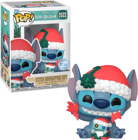 Funko-Pop! Disney: Lilo Stitch – Stitch-Auspackgeschenk Nr. 1522, Sonderausgabe