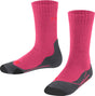 Falke TK2 Anti-Blister Wandersocken aus dickem Woll-Funktionsmaterial Kinder rot - Größe 35-38