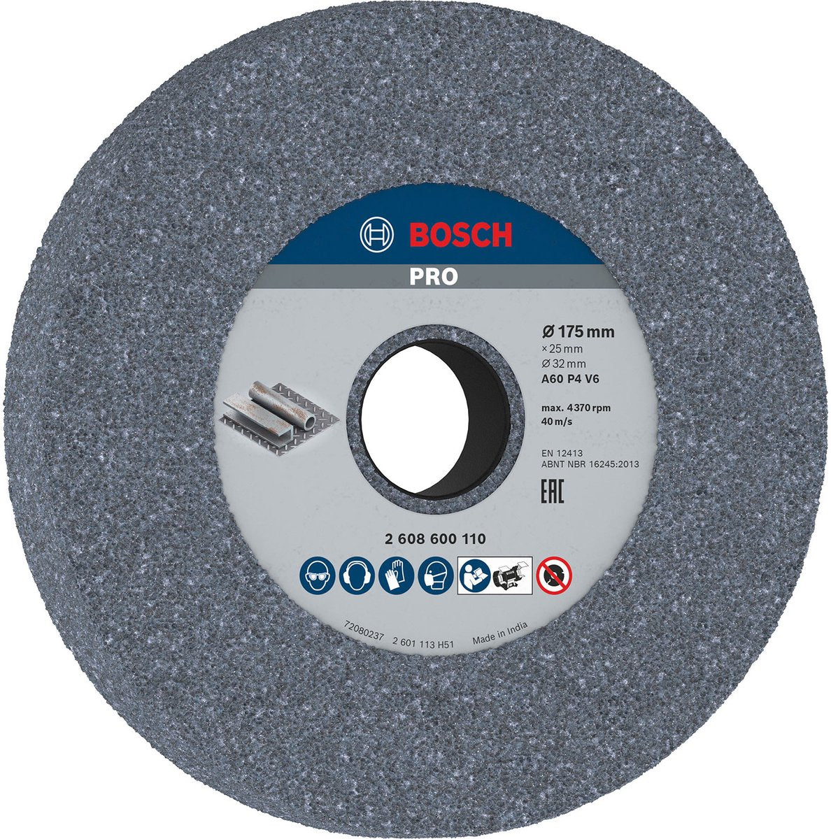 Bosch slijpsteen 175 k60