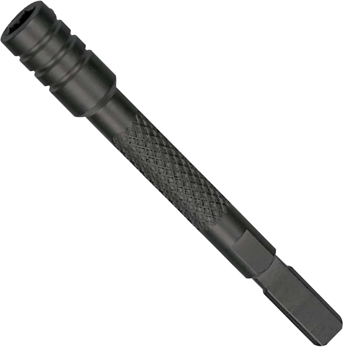 Leatherman bit verlenging - 8,26 cm verlenging voor bits en standaard zeskant bits - zwart