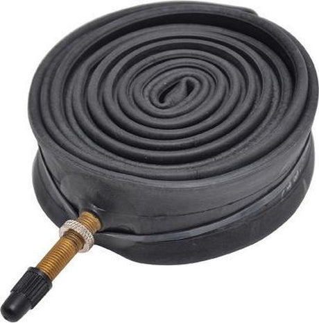 Dresco-Schlauch – Reifengröße 28 x 1 5 8 x 1 ¼ – Etrto-Größe 28 32–622 – Sclave-Ventil (französisches Ventil) – Ventilhöhe 40 mm – geeignet für mehrere Reifengrößen