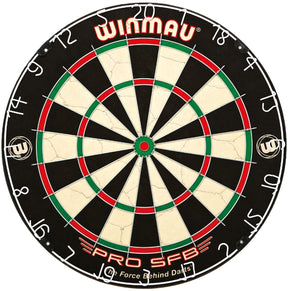 Winmau Dartscheibe pro-sfb – Sisalfasern, Turniergröße, langlebig, inklusive Aufhängesystem
