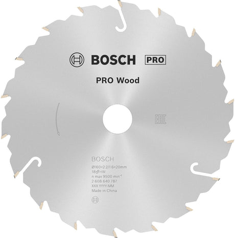Bosch cirkzb speed 160x20x2,4 18t fz wz