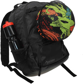 Precision sporttas balhouder pro hx 44 liter polyester zwart grijs