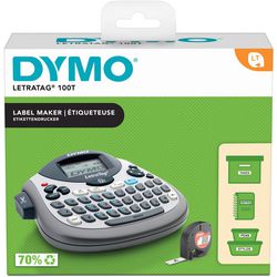 Etikettendrucker Dymo Letratag Qwertz Silber 538 g