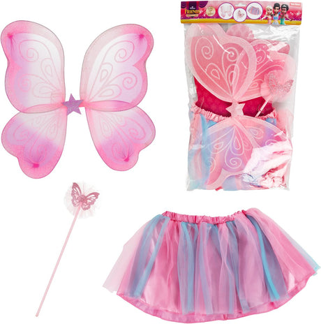 Toi-toys Toi Toys Feen-Anziehset mit Flügeln und Tutu